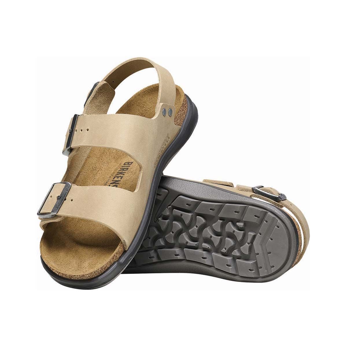 Birkenstock Women's Milano Cross Town Sandals, Tobacco Brown Oil, bcf_hi-res