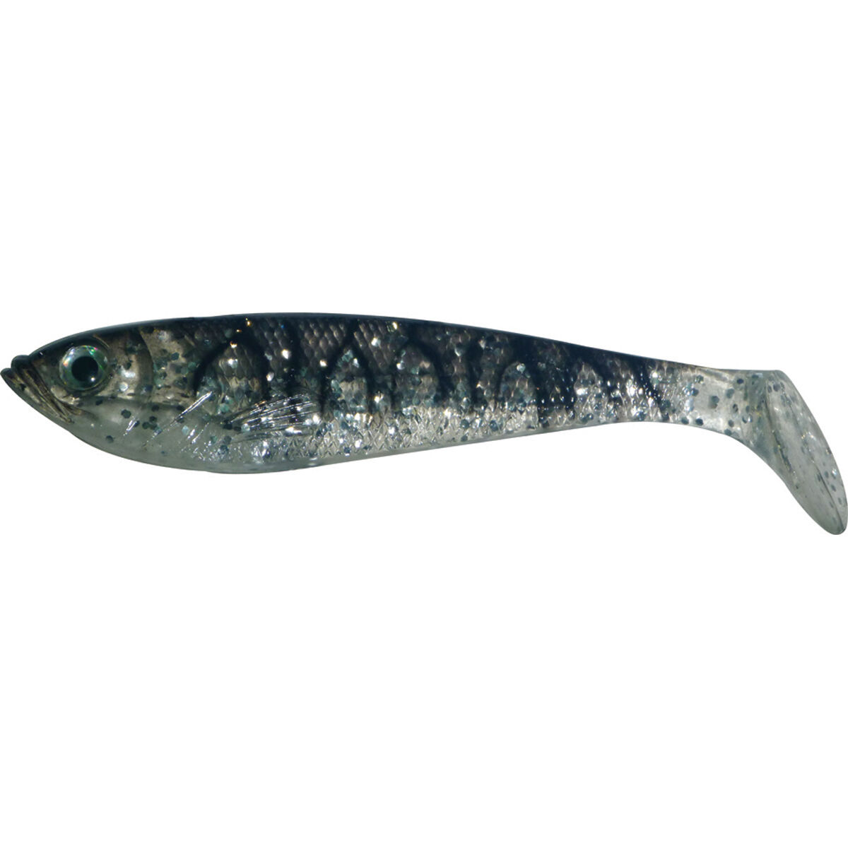 Reidy's Weedies Soft Plastic Lure 10cm Silver, Silver, bcf_hi-res