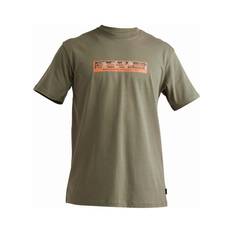 Quiksilver Men's Camouflage Short Sleeve Tee, Olive, bcf_hi-res