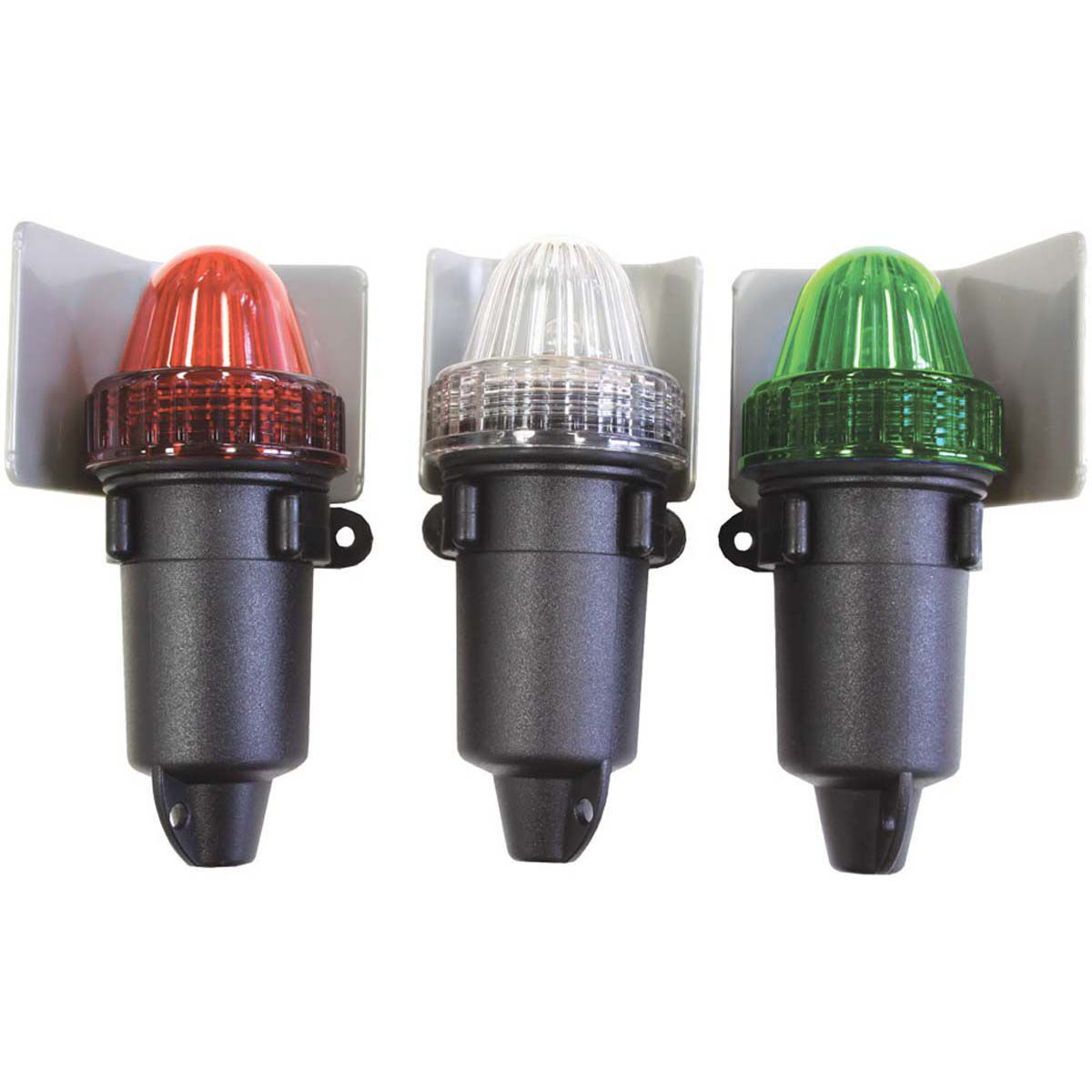Battery powered emergency lights top