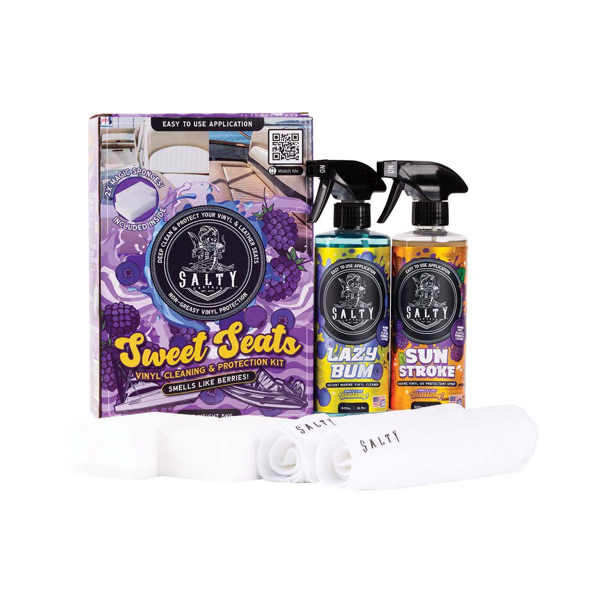 Salty Captain Sweet Seats Upholstery Cleaner Box, , bcf_hi-res