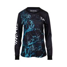 Daiwa Women’s Storm Crew Neck Fishing Shirt, , bcf_hi-res