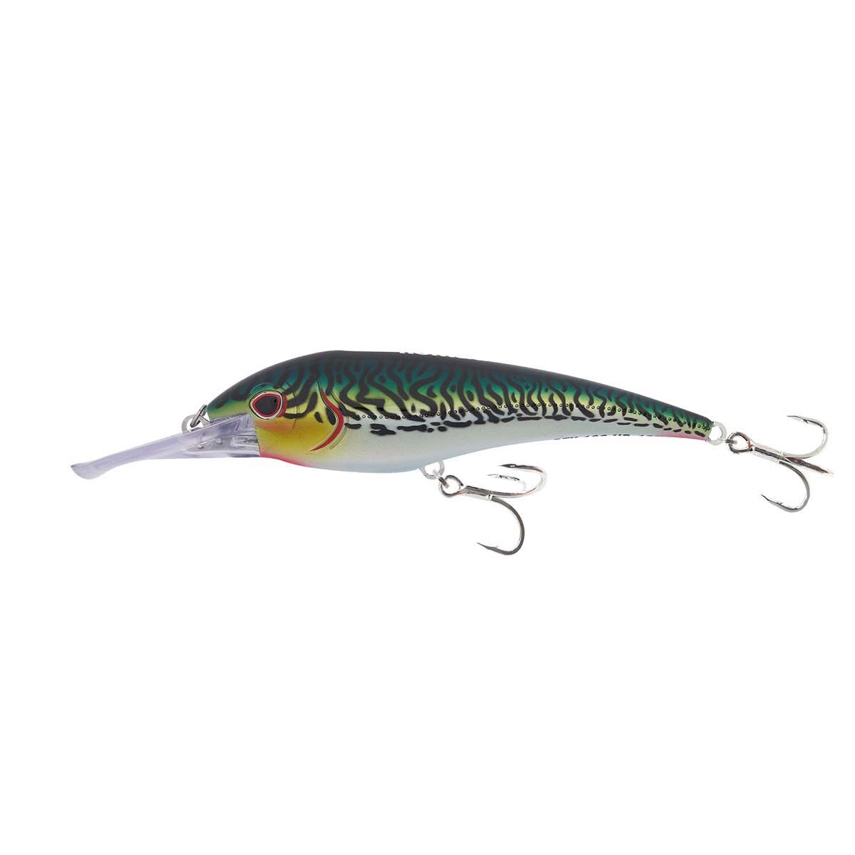 Nomad DTX Minnow HD Sinking Hardbody Lure 200mm Silver Green Mackerel, Silver Green Mackerel, bcf_hi-res