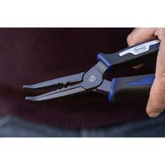 Penn Saltwater Bent Nose Pliers 7in Blue, , bcf_hi-res