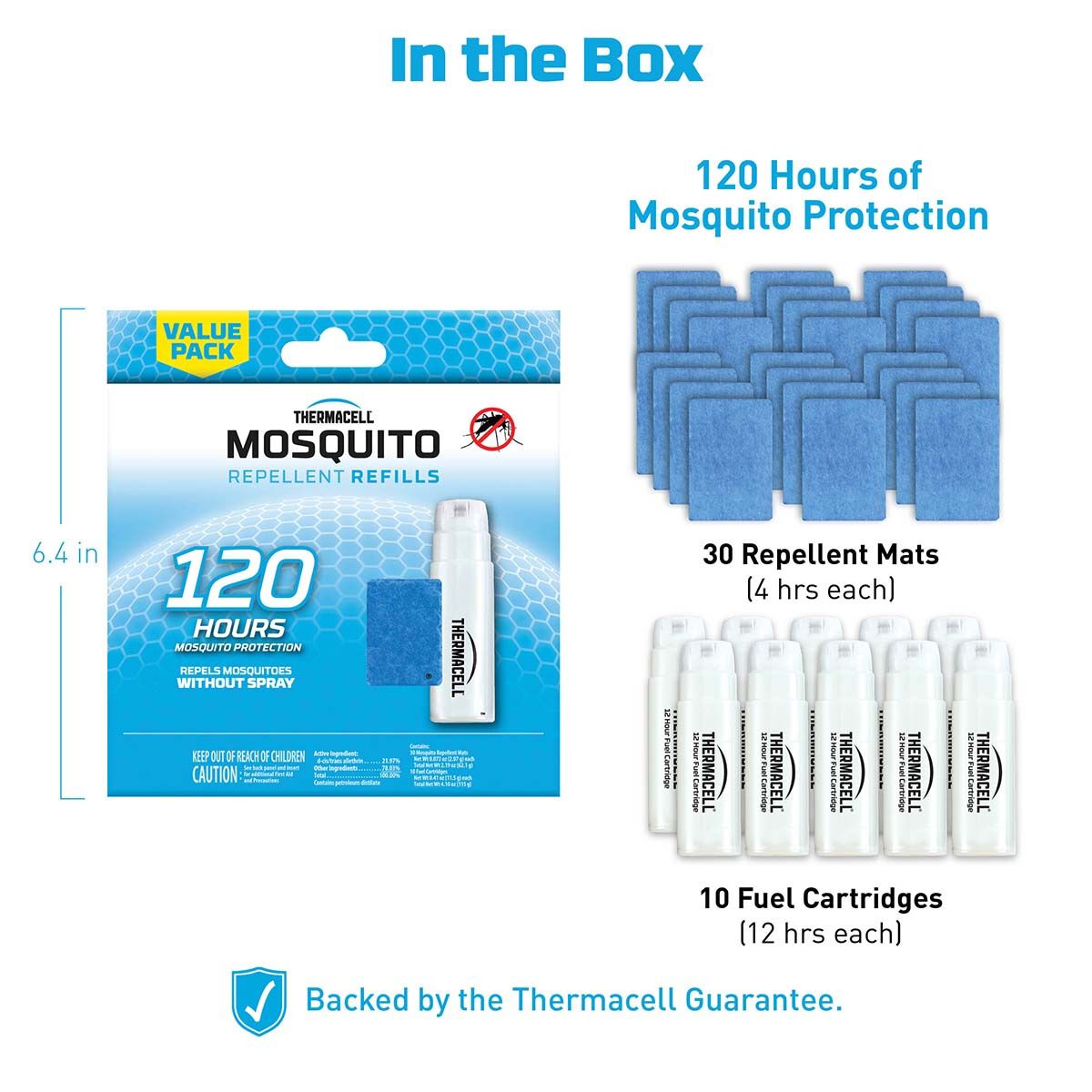 Thermacell Original Mosquito Repellent 120hr Refill, , bcf_hi-res