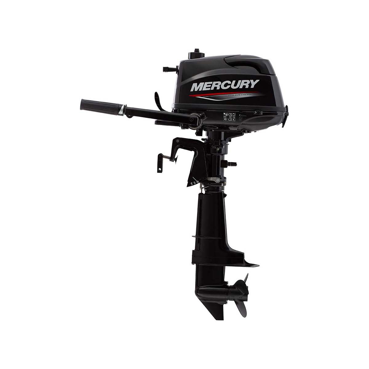 Mercury FourStroke 4hp 15in Short Shaft Tiller Outboard Motor, , bcf_hi-res