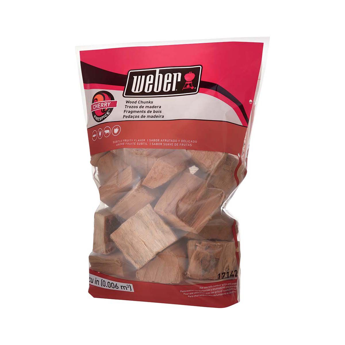 Weber Cherry Wood Chunks 1.8kg, , bcf_hi-res