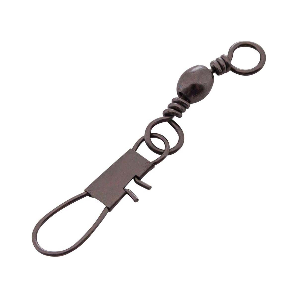 Pryml Black Barrel Snap Swivel 40 Pack BCF