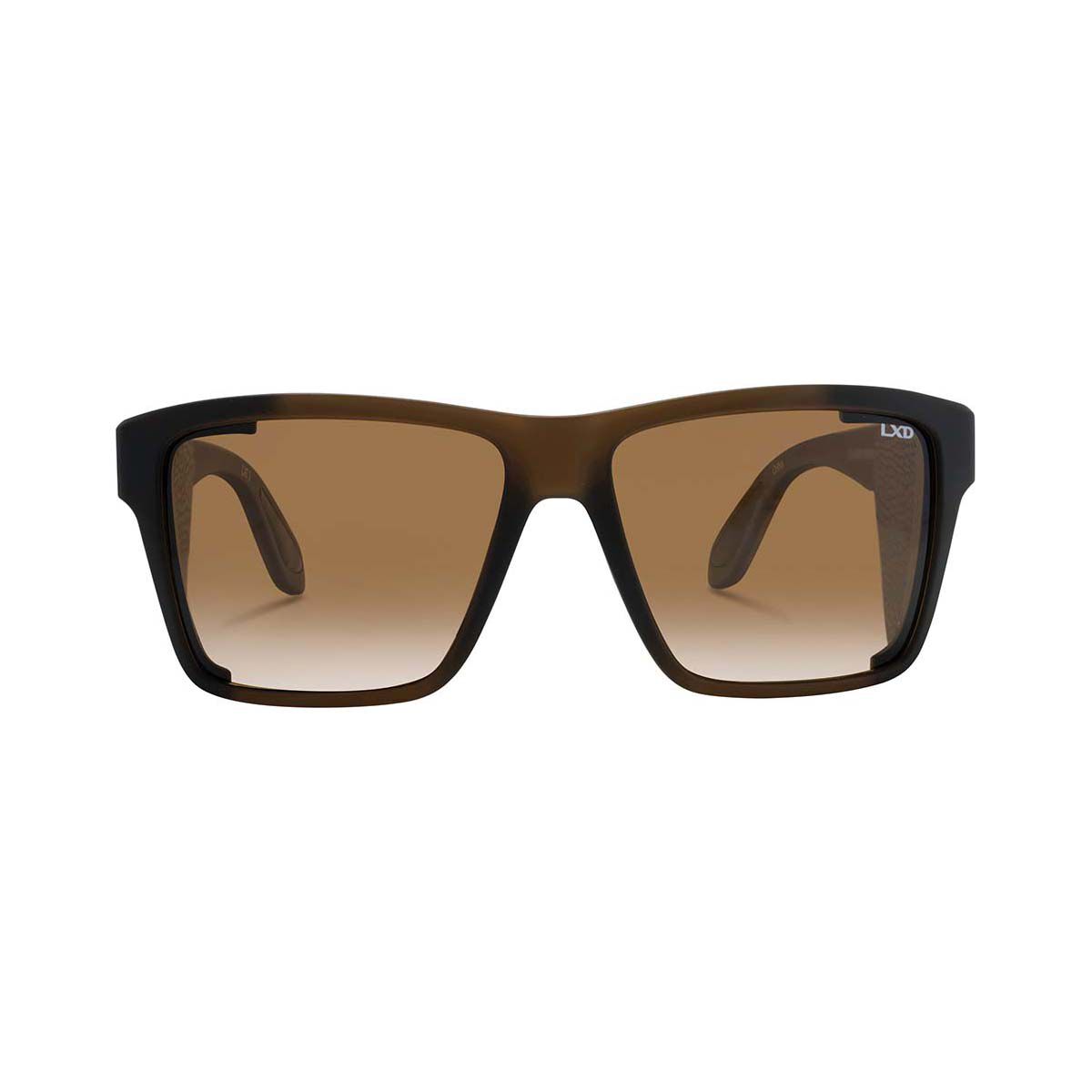 LXD Men&rsquo;s Caspian Polar Sunglasses Matt Brown with Brown Lens, , bcf_hi-res