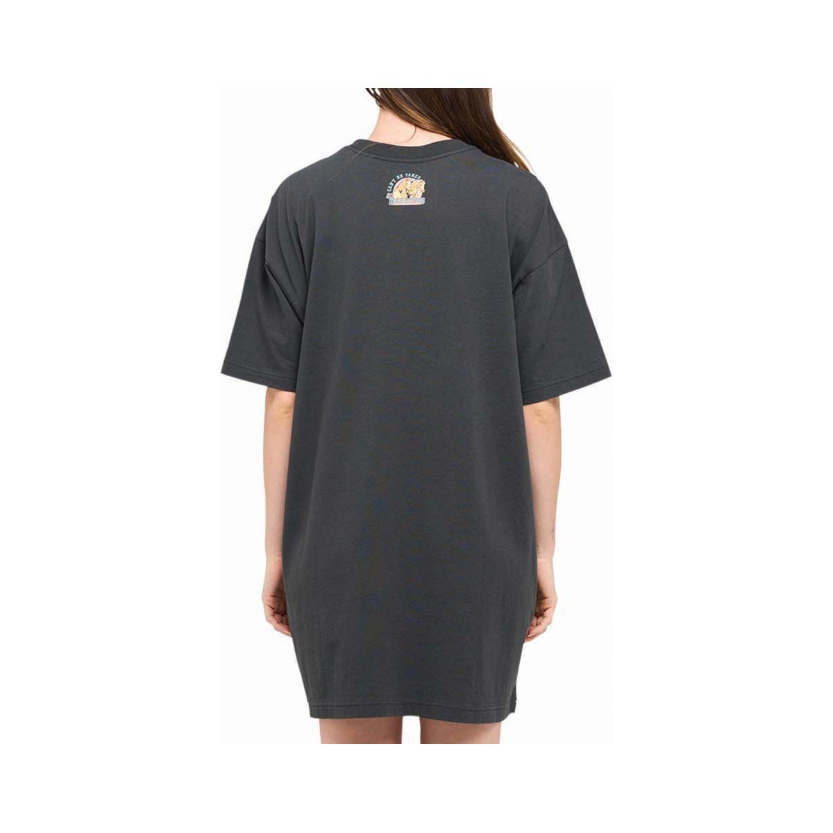 The Mad Hueys Women's Can't Be Tamed Tee Dress Vintage Black XS, Vintage Black, bcf_hi-res