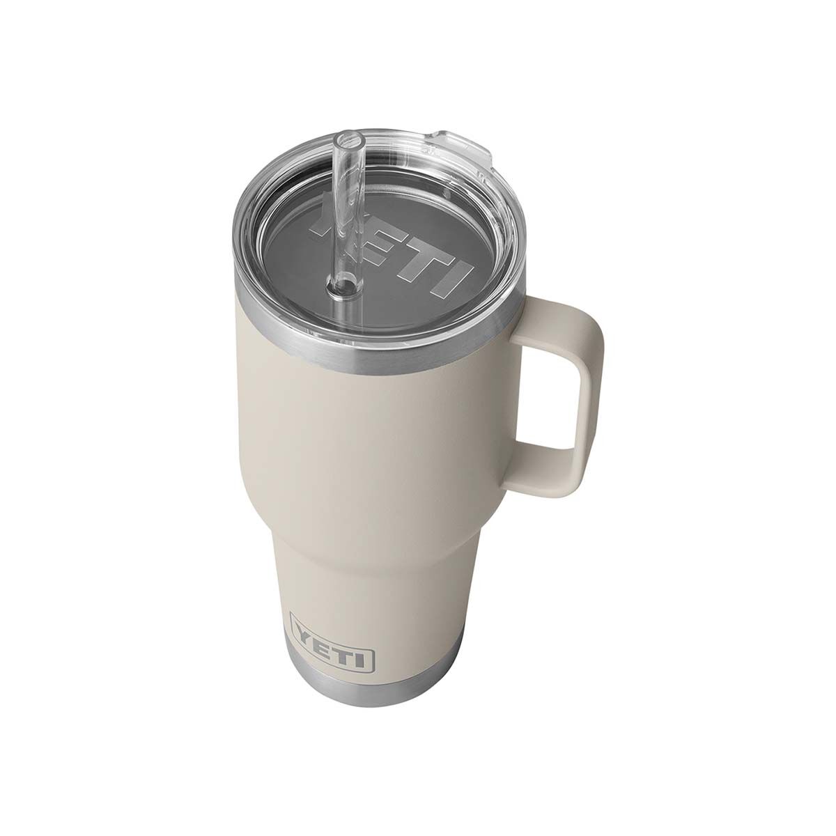YETI&reg; Rambler&reg; Straw Mug 35 oz (1 L) Taupe, Taupe, bcf_hi-res