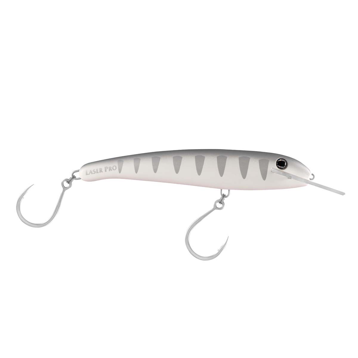 Halco Laser Pro Hard Body Lure 210mm Silver Shadow, Silver Shadow, bcf_hi-res