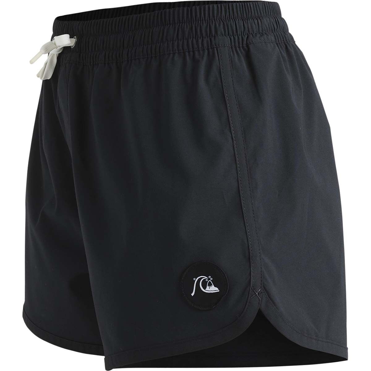Quiksilver Original Scallop Boardshorts 13in for Women, Black, bcf_hi-res