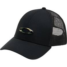 Oakley Unisex Trucker Ellipse Hat Black, Black, bcf_hi-res