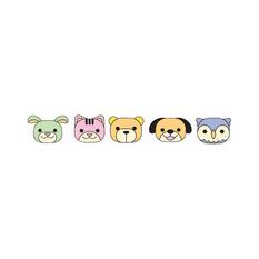 Crocs Jibbitz™ 3D Animal Friends 5 Pack, , bcf_hi-res