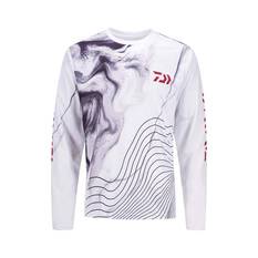 Daiwa Men's Black & Red Crew Fishing Shirt, , bcf_hi-res