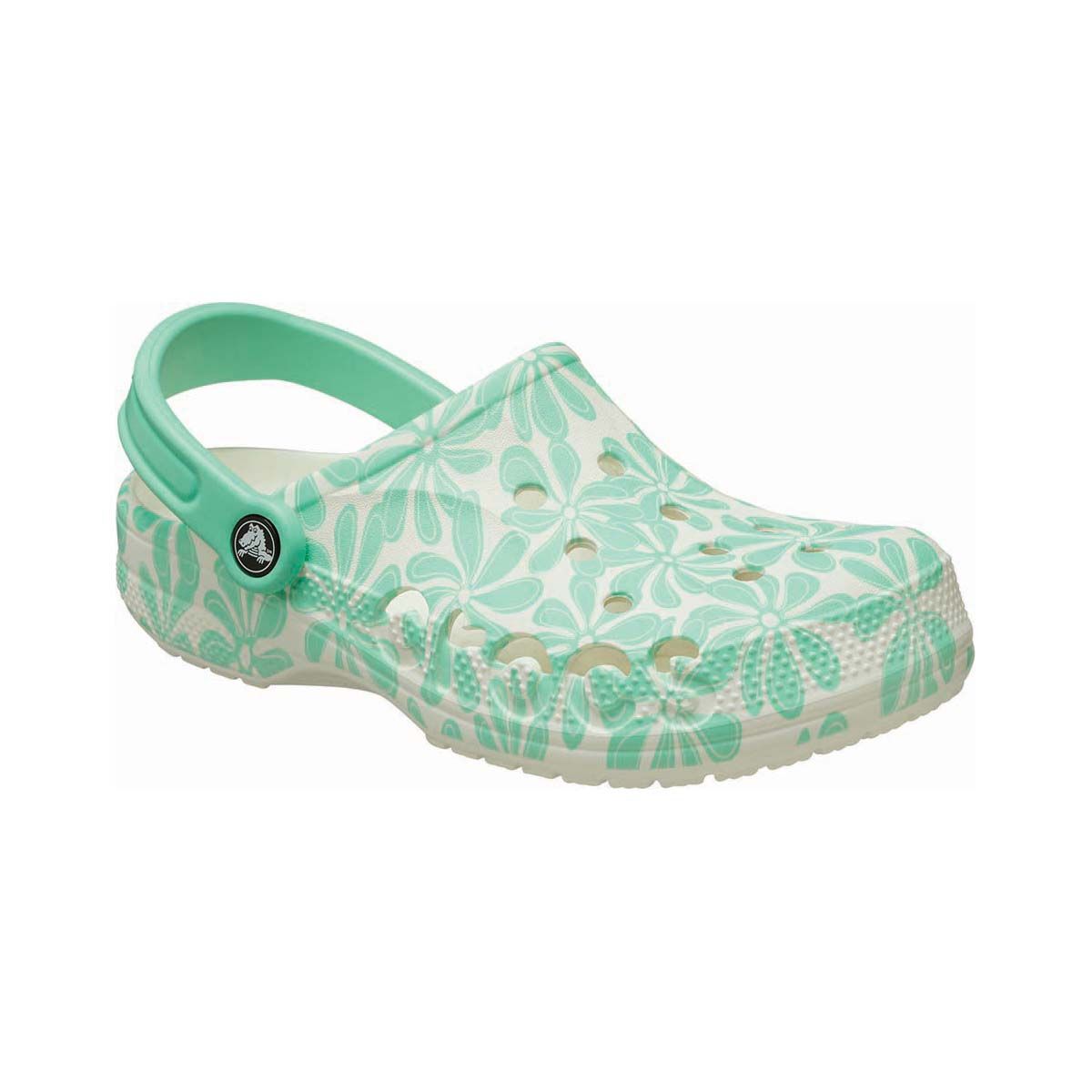 Crocs Unisex Baya Seasonal Printed Clogs Pistachio M4/W6, Pistachio, bcf_hi-res