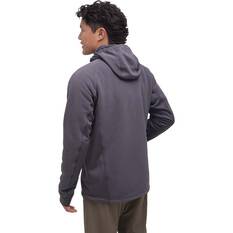 Macpac Men's Mountain Hooded Fleece Jacket Forged Iron S, Forged Iron, bcf_hi-res