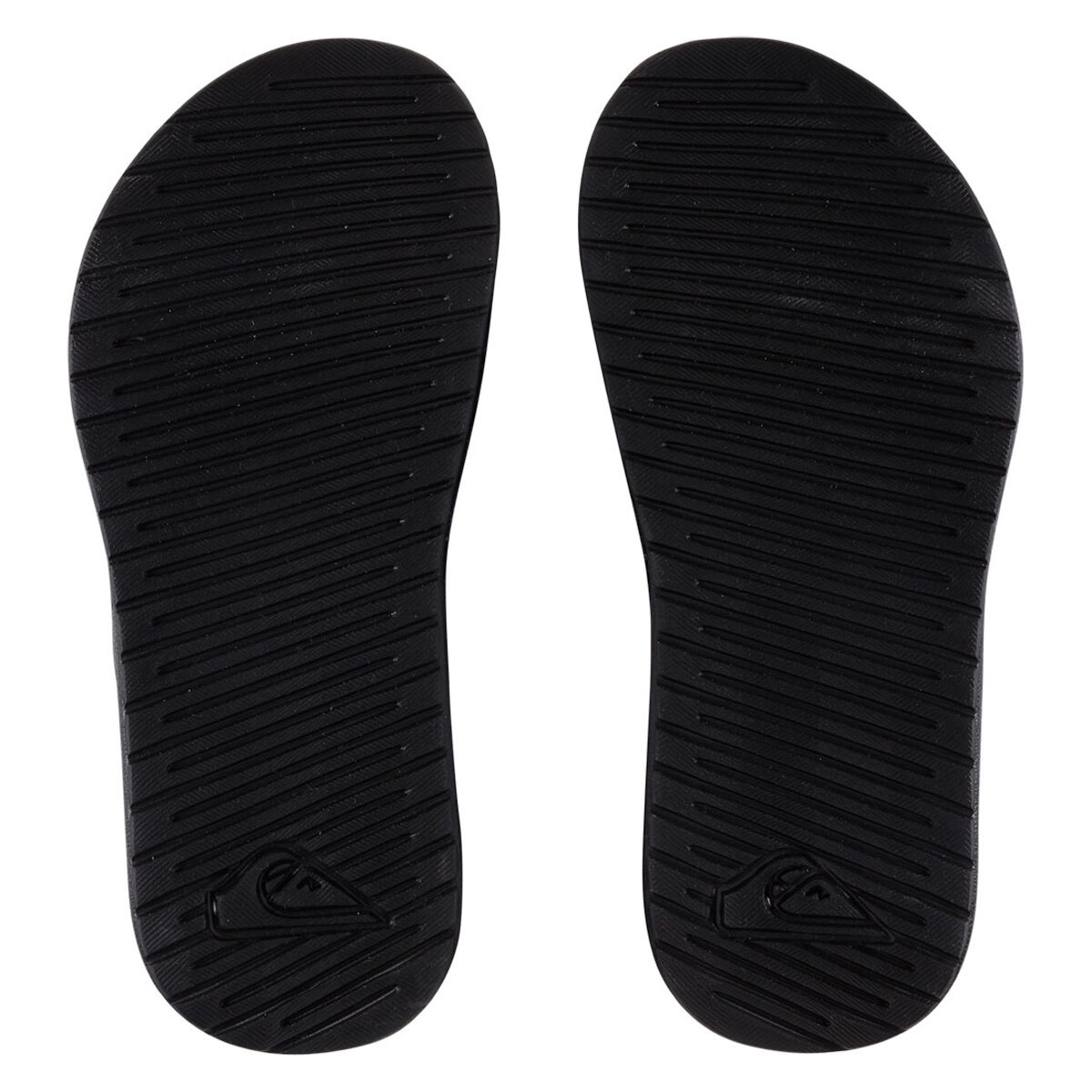 Quiksilver Bright Coast Adjust GS Kids Slides, Black/White, bcf_hi-res