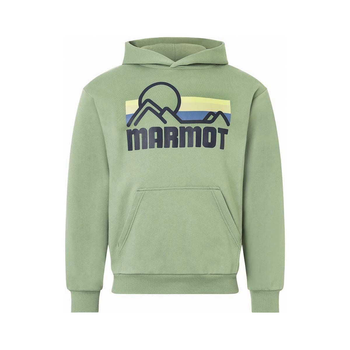 Marmot Men&rsquo;s Coastal Hoodie Agate Green S, Agate Green, bcf_hi-res