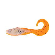 Berkley Gulp! Minnow Grub Soft Plastic Lure 3in Orange Belly Shrimp, Orange Belly Shrimp, bcf_hi-res