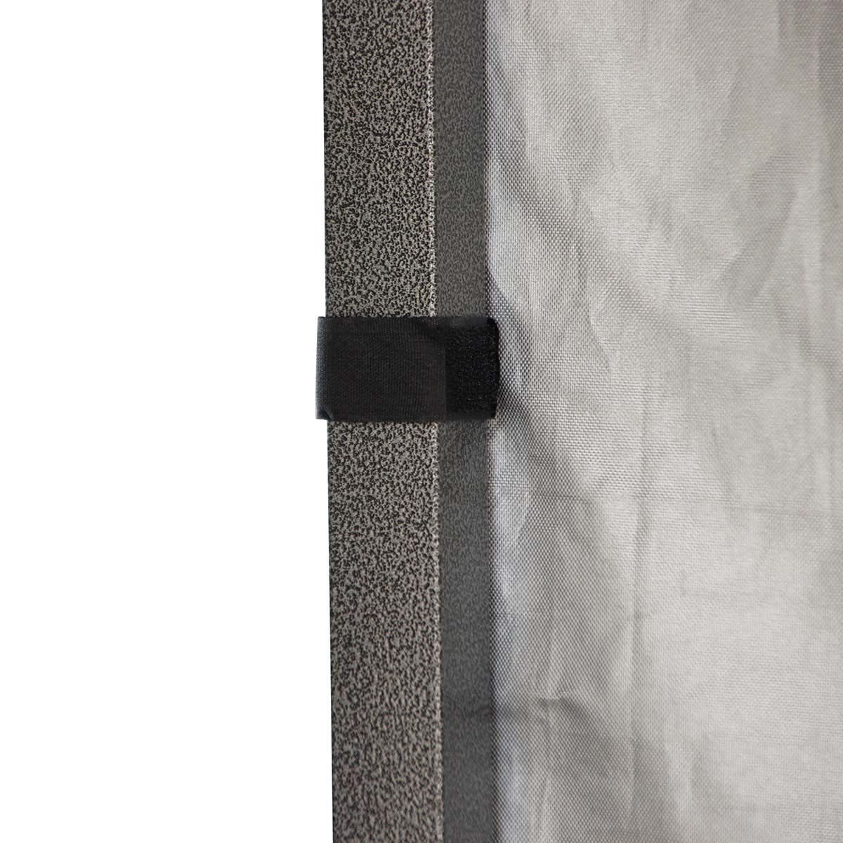 Wanderer Grab & Go Gazebo Side Wall with Door 3x3m, , bcf_hi-res