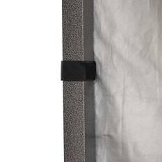 Wanderer Grab & Go Gazebo Side Wall with Door 3x3m, , bcf_hi-res