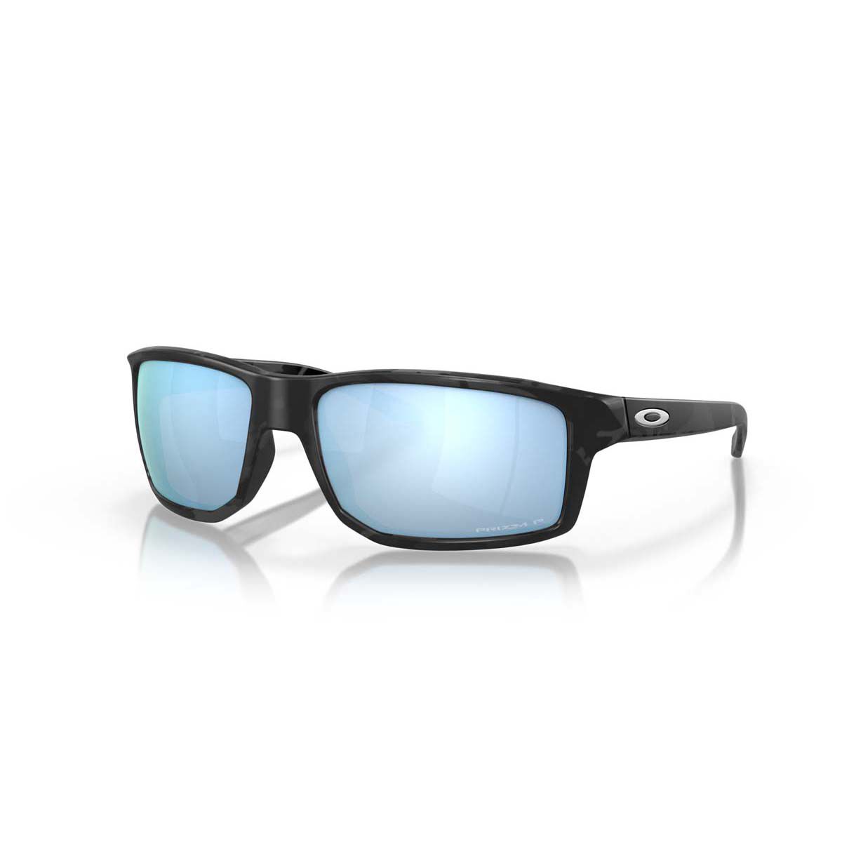 Oakley Gibston Polarised Sunglasses Black Camo with Prizm Blue Lens, , bcf_hi-res