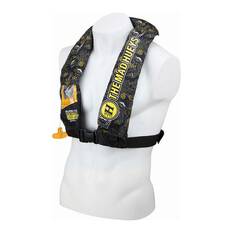 The Mad Hueys Manual Inflatable PFD 150N Skull Black, Skull Black, bcf_hi-res
