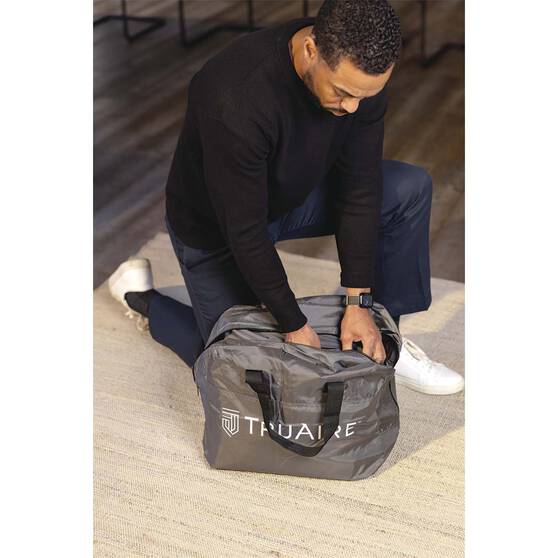 Intex TruAire® Luxury Built-In Pump Queen Air Bed, , bcf_hi-res