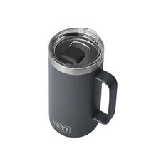 YETI® Rambler® Mug 24 oz (710ml) with MagSlider™ Lid Charcoal, Charcoal, bcf_hi-res