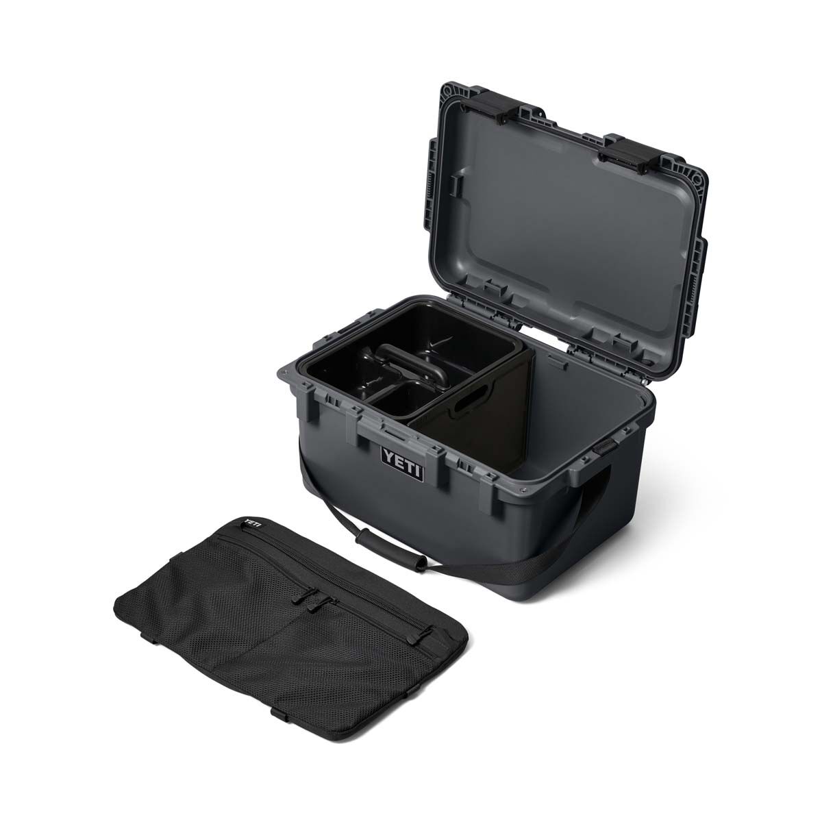 YETI&reg; LoadOut&reg; GoBox 30 Gear Case Charcoal, Charcoal, bcf_hi-res