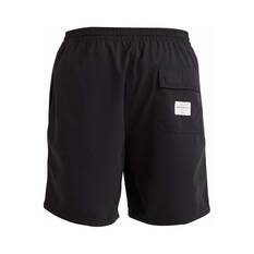 Quiksilver Men’s Volley Balance 18in Boardshorts Black L, Black, bcf_hi-res