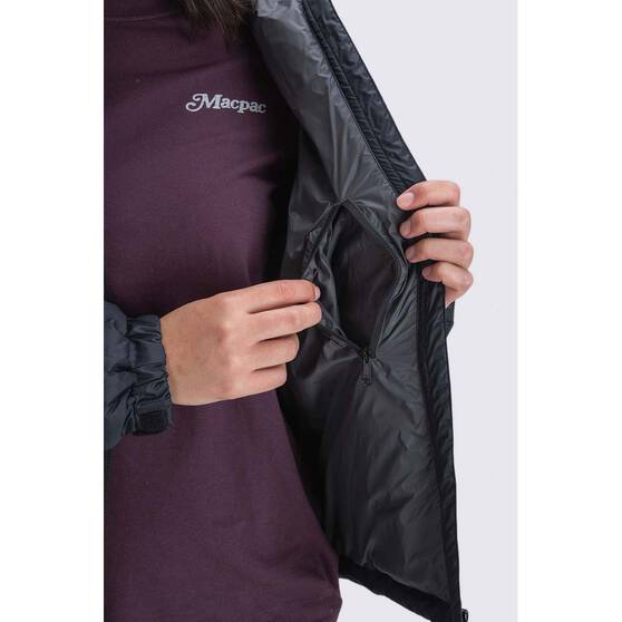 Macpac Women's Halo Down Puffer Jacket	 V2, Black, bcf_hi-res