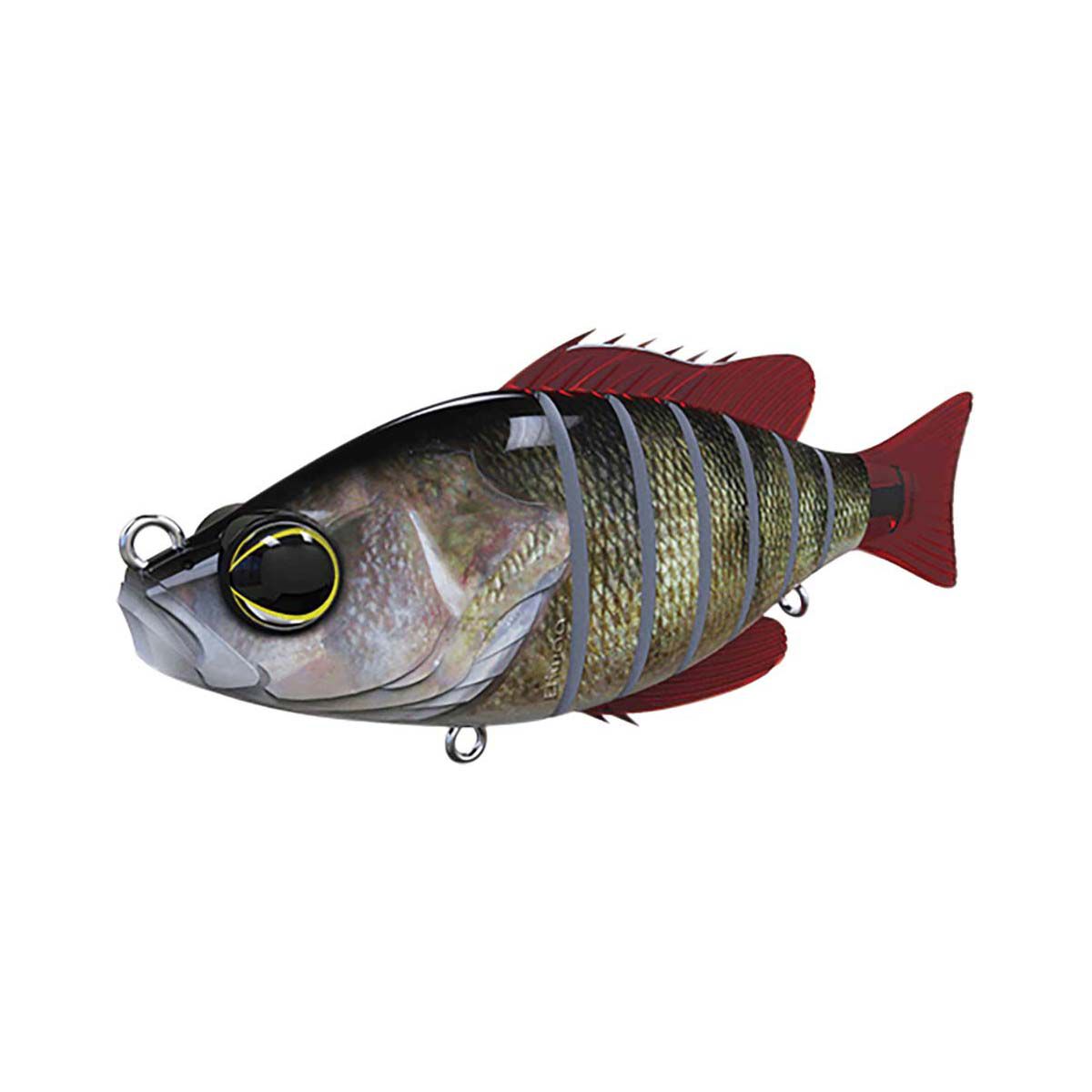 Biwaa Seven Swimbait Lure 5in Real Perch, Real Perch, bcf_hi-res