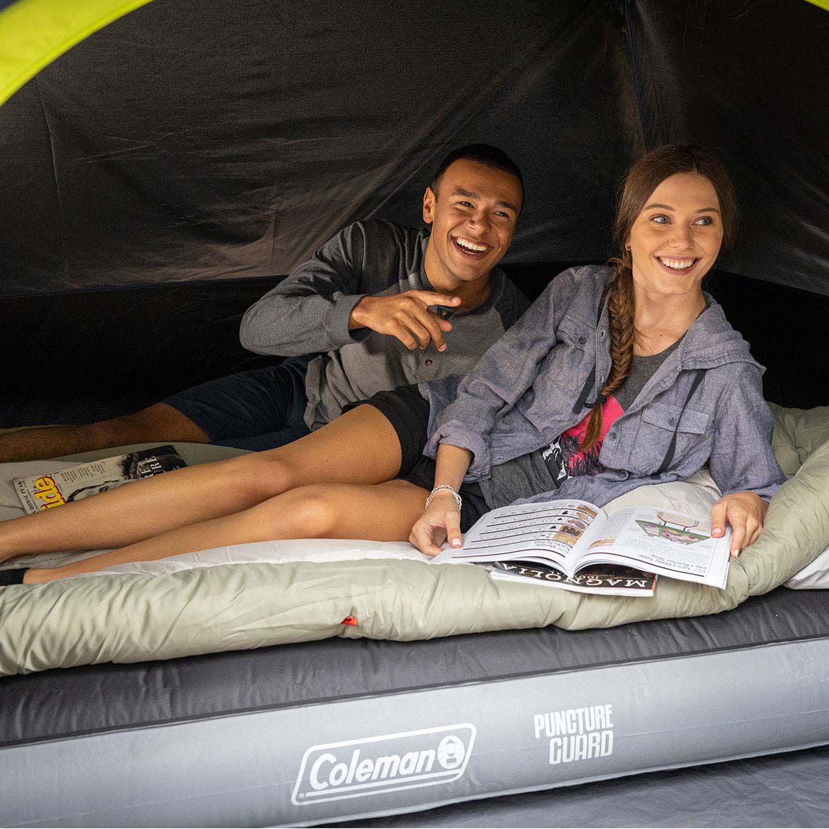 Coleman Quickdome Darkroom Tent 6 Person, , bcf_hi-res