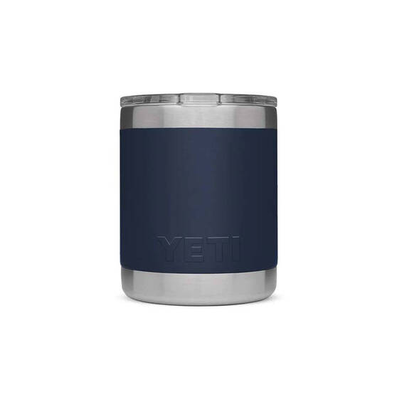 YETI Rambler® Lowball 10 oz (295 ml) with MagSlider™ Lid Navy, Navy, bcf_hi-res