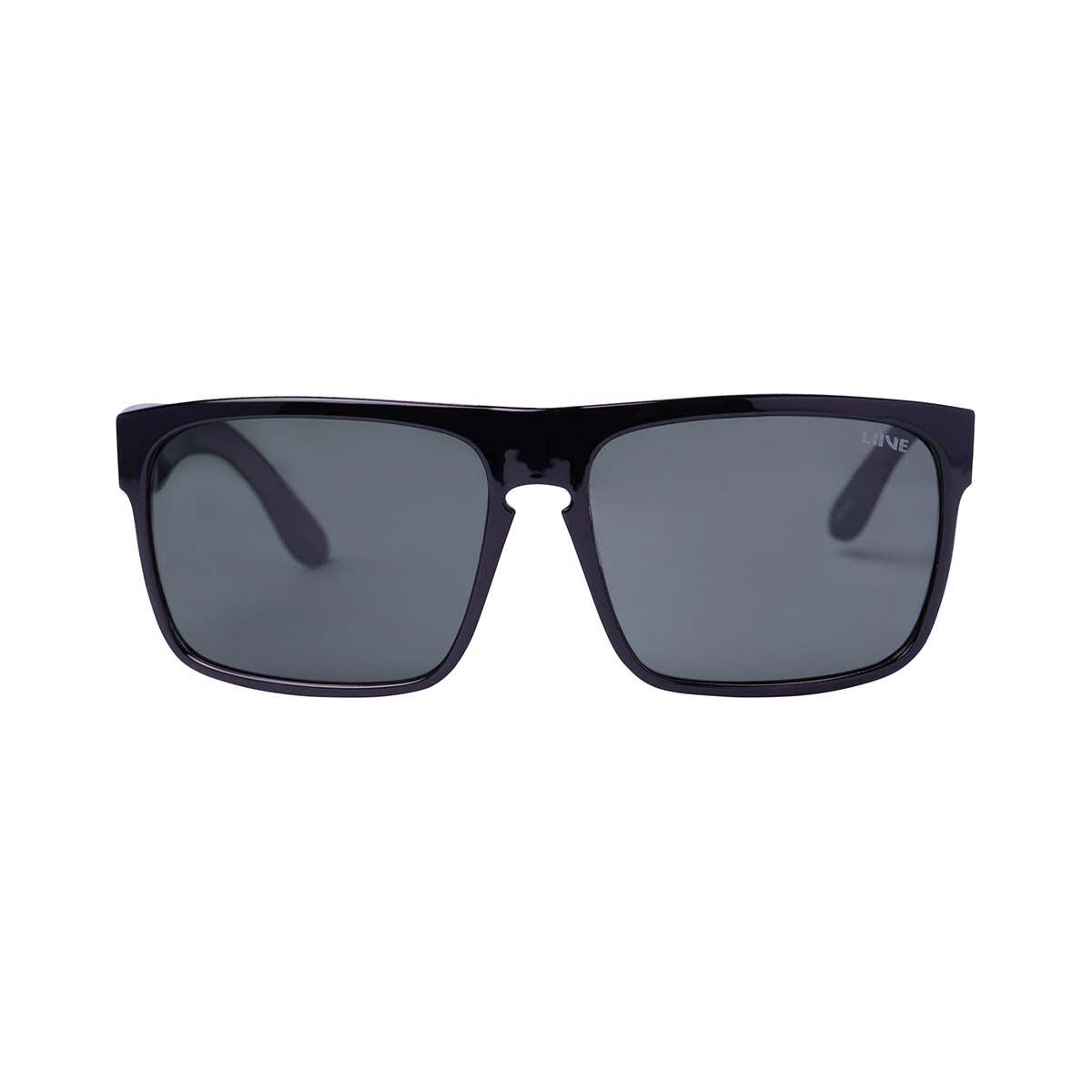 Liive Men&rsquo;s Voyager Polarised Sunglasses Matt Black with Grey Lens, , bcf_hi-res