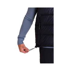 Macpac Men's Halo Hooded Down Puffer Vest V2 Black 2XL, Black, bcf_hi-res