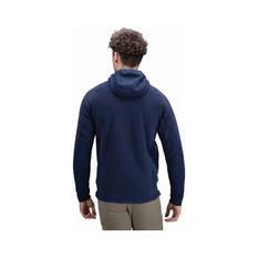 Macpac Men's Mountain Hooded Fleece Jacket Navy XS, Navy, bcf_hi-res