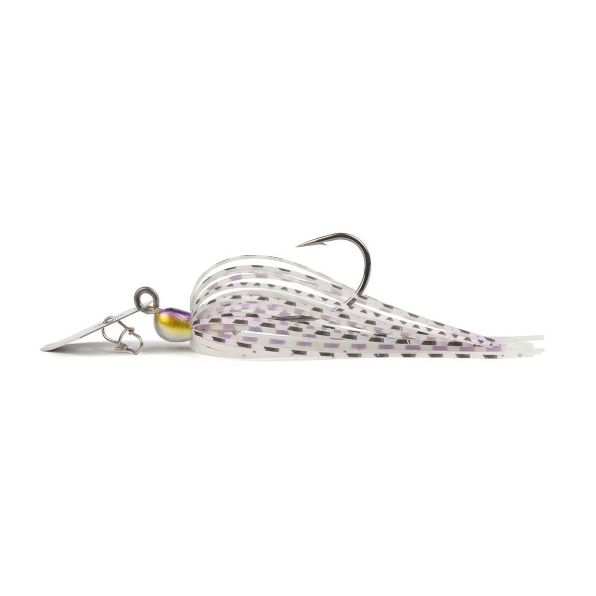 ZMan Micro Max Chatterbait Lure 1/8OZ Purple Glimmer, Purple Glimmer, bcf_hi-res