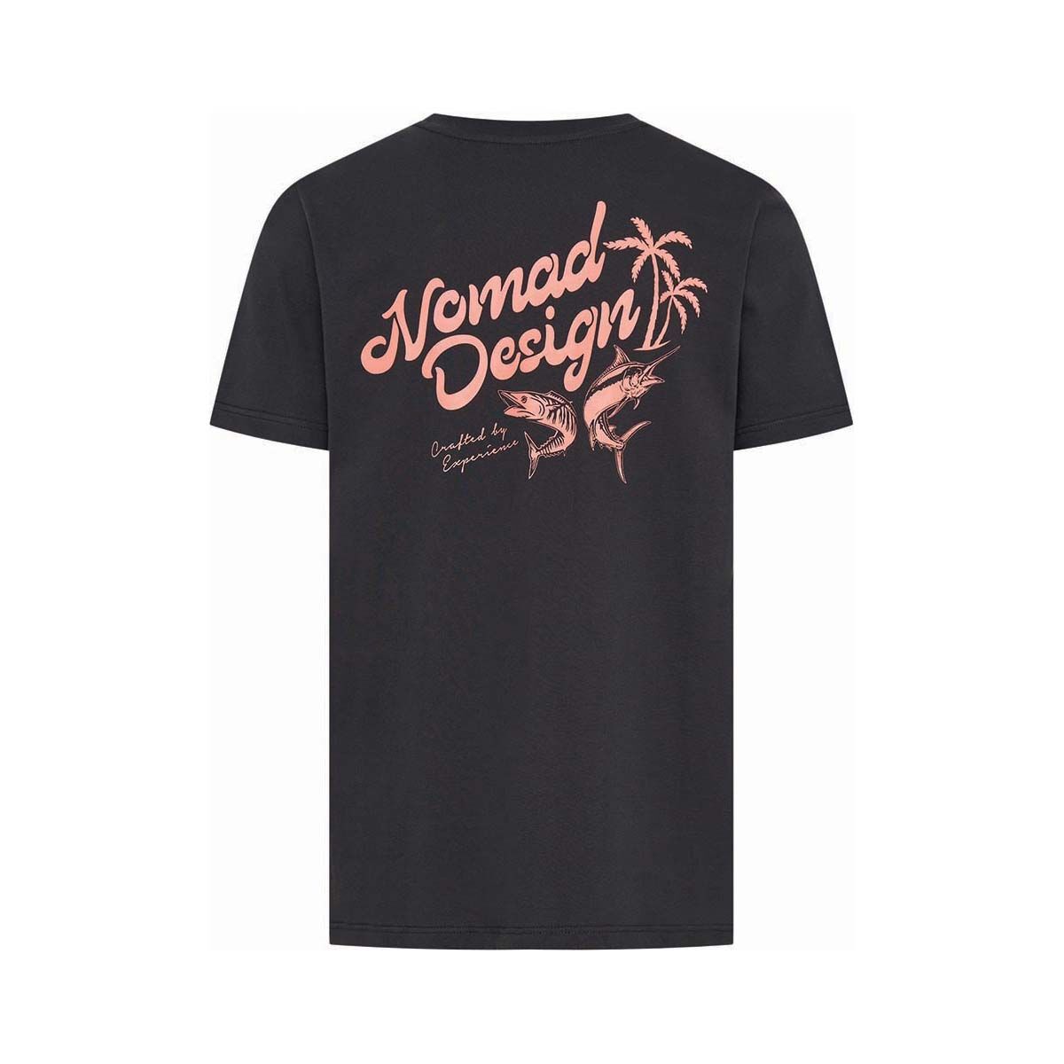 Nomad Men's Tropics Short Sleeve Tee Washed Black S, Washed Black, bcf_hi-res