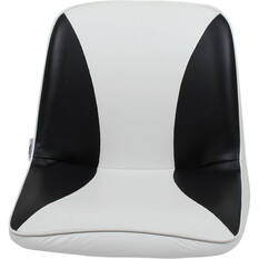 Blueline Tinnie Comfort Boat Seat Charcoal / White, Charcoal / White, bcf_hi-res