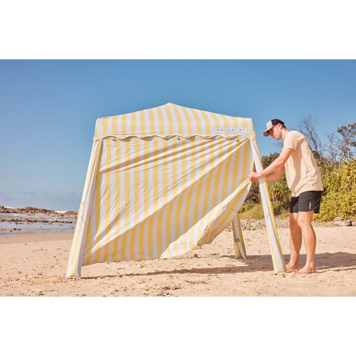 Wanderer Summer Yellow Stripe Gazebo, , bcf_hi-res