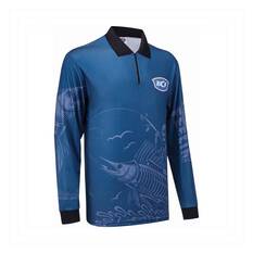 BCF Men’s Skeleton Fishing Shirt, Navy, bcf_hi-res