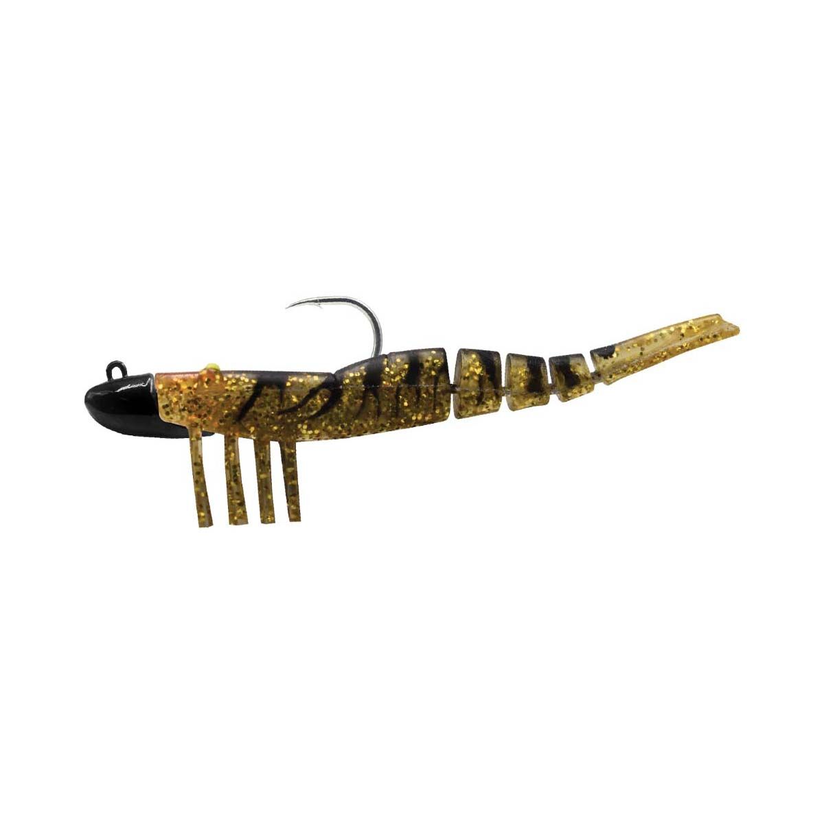 Wilson Wild Shrimp HD Soft Plastic Lure 6in Dark Ale, Dark Ale, bcf_hi-res