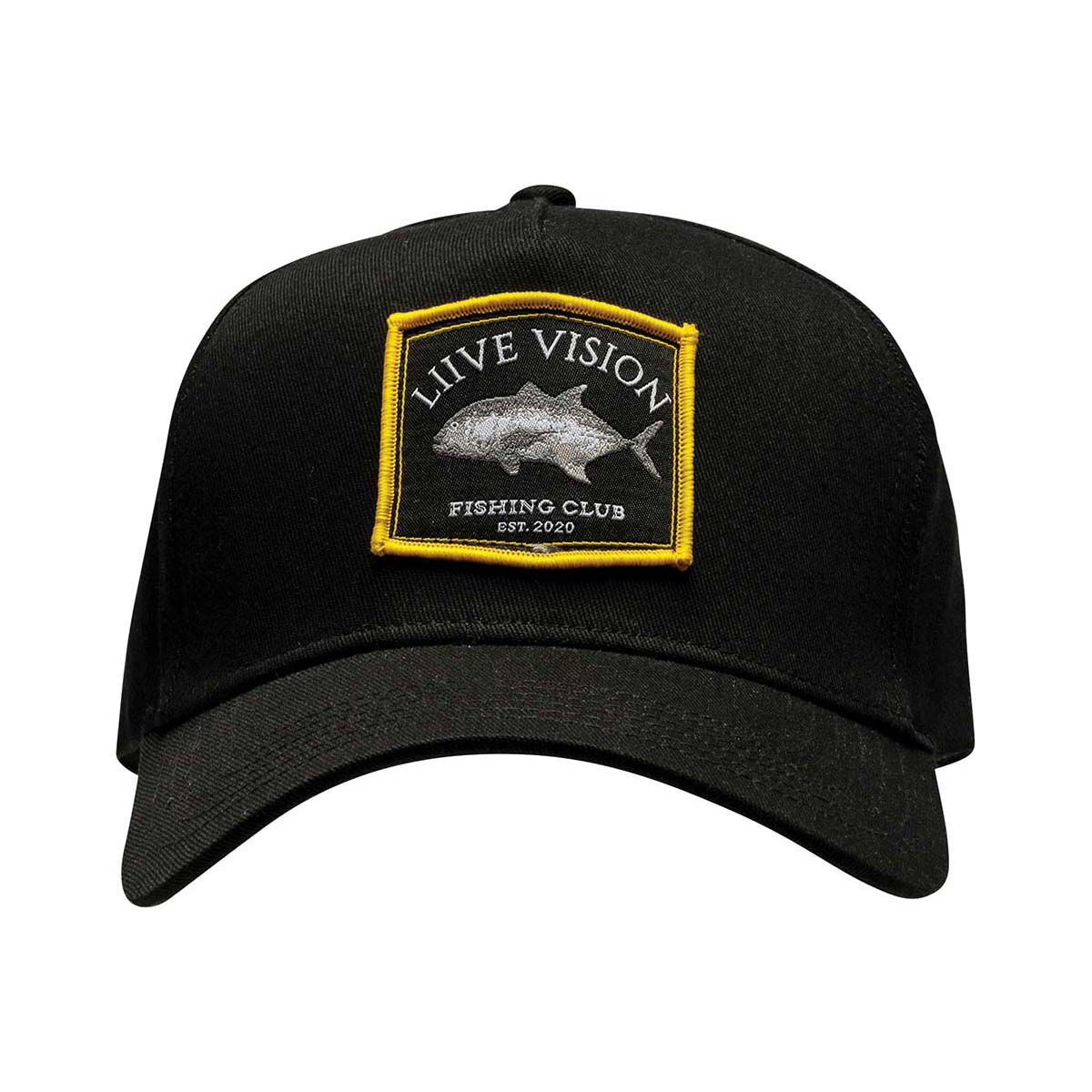 Liive Unisex Fishing Club Snapback Cap Black BCF