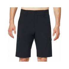 Oakley Men's Elements B1B Hybrid Cargo Shorts Blackout 30, Blackout, bcf_hi-res
