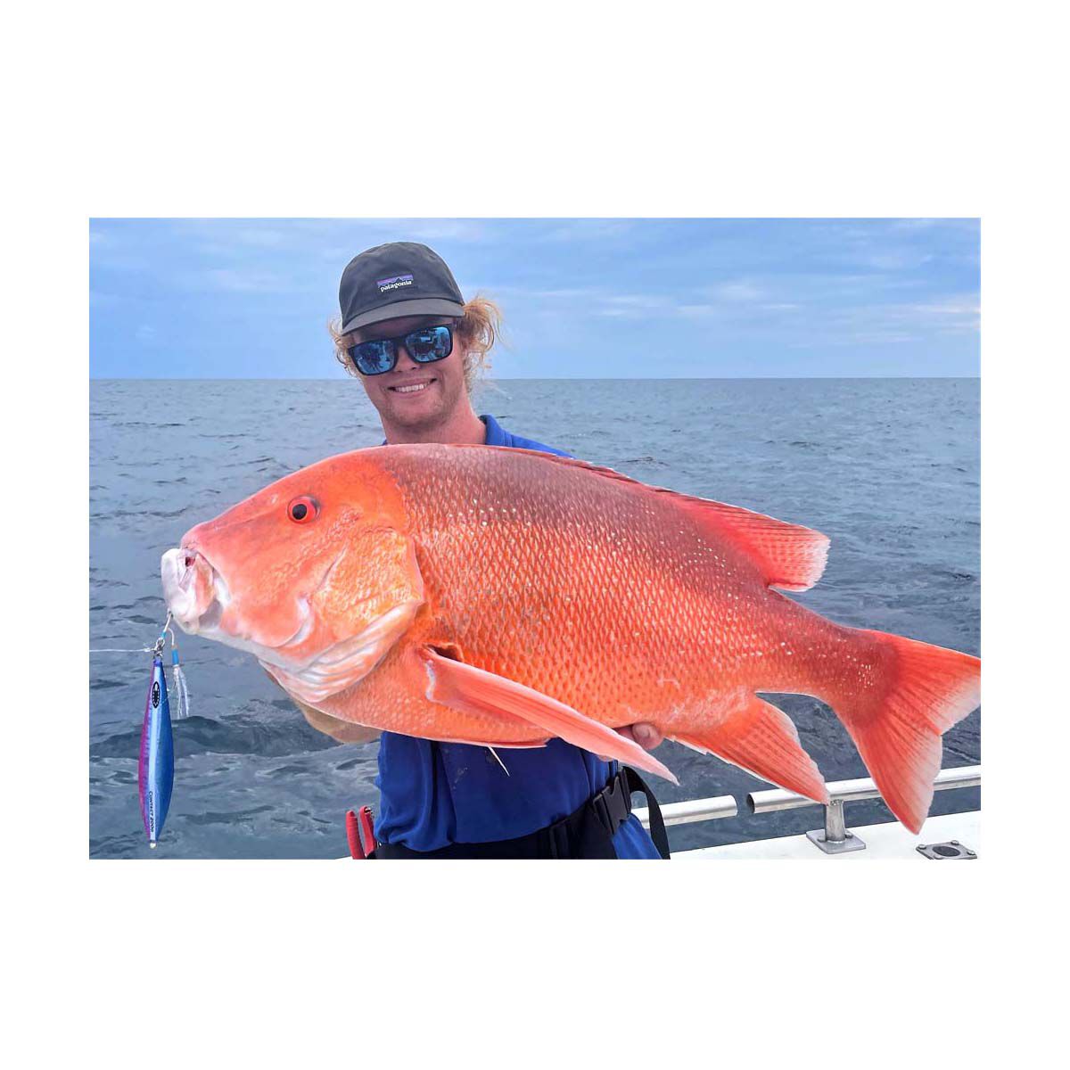 Ocean's Legacy Hybrid Contact Jig Lure 120g Red, Red, bcf_hi-res