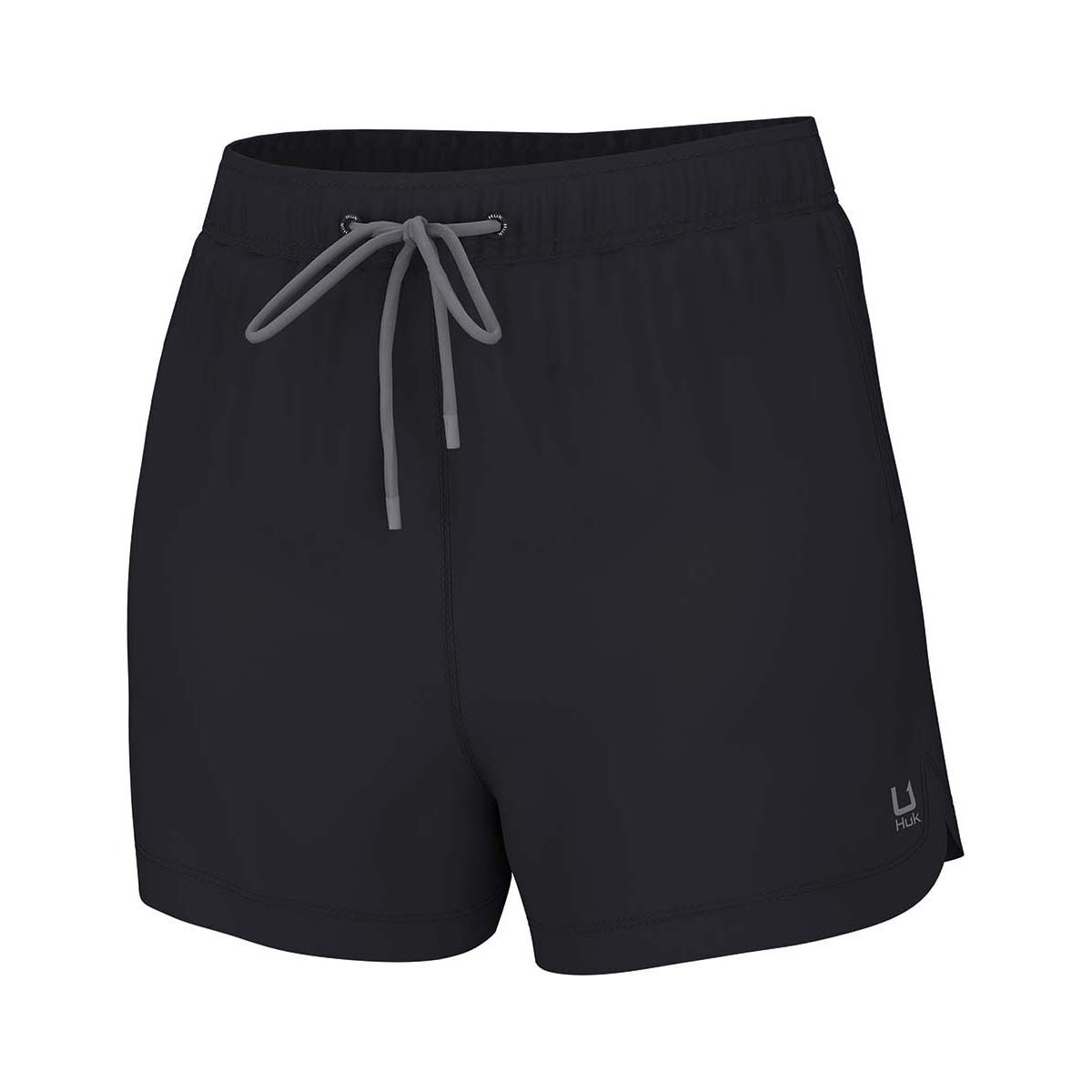 Huk Women&rsquo;s Pursuit Volley Swim Shorts Black XS, Black, bcf_hi-res